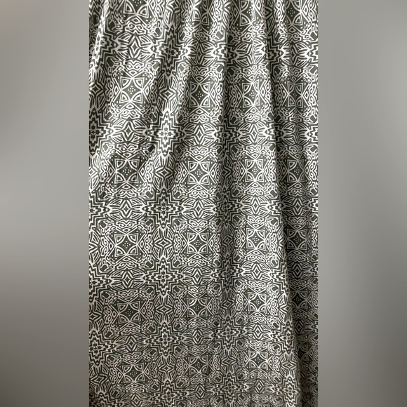 Banana Republic Knit Printed Canopy Green Halter Maxi Dress Size XS - Picture 6 of 6